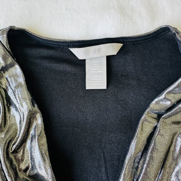 Metallic Silver Bodysuit - Picture 8 of 12